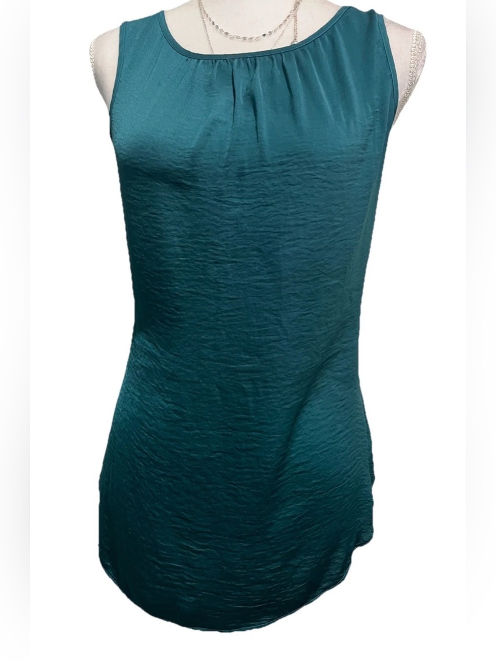 CAbiSleeveless Teal Women's Tank Top